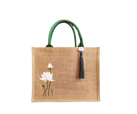 Jute Tote Bag