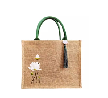 HMS130001 Jute Tote Bag