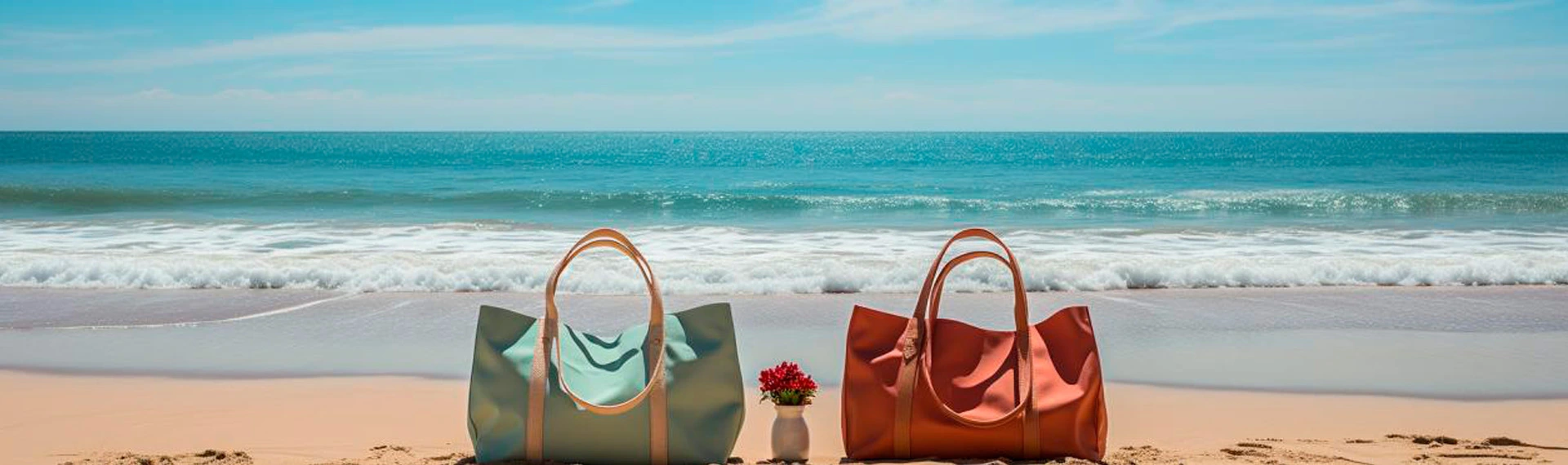 Bulk Canvas Beach Bags - Wholesale Canvas Beach Tote Bags