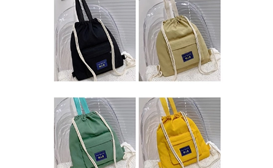 Innovative Design and Sustainability of Canvas String Backpacks