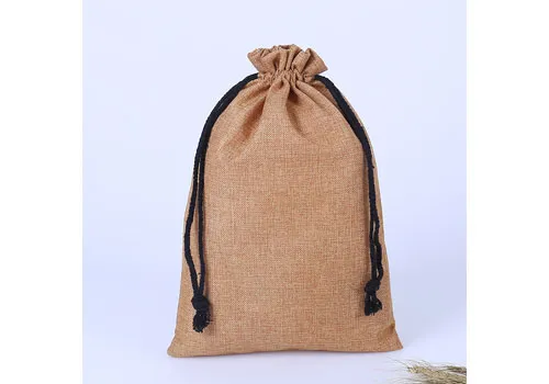 jute burlap drawstring bags 2