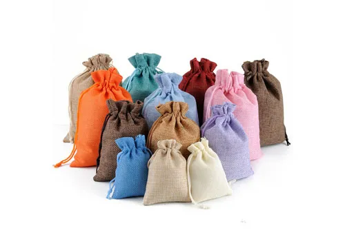 jute burlap drawstring bags 3