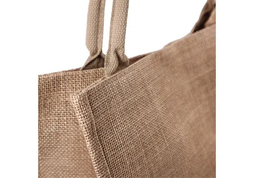pvc window jute tote bag 8