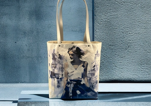 DB010003 Plant Fiber Shoulder Bag