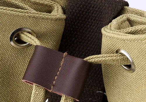 FBS400002 Canvas Shoulder Double Bag