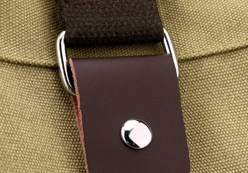 FBS400002 Canvas Shoulder Double Bag