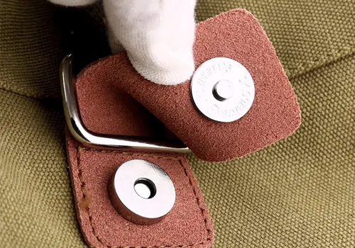 FBS400002 Canvas Shoulder Double Bag