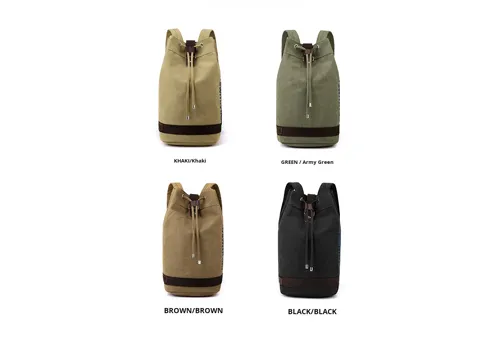 FBS400002 Canvas Shoulder Double Bag