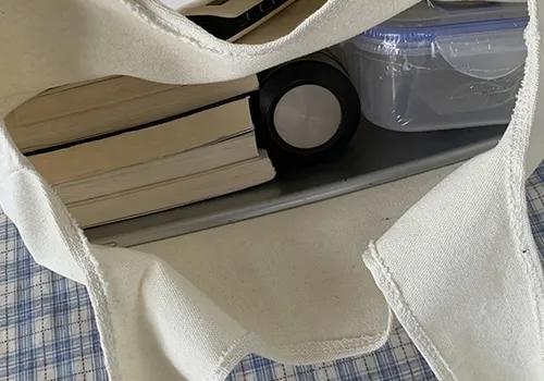 FBTT12011057 Canvas Shoulder Bag