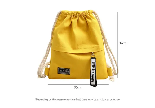 FBS400001 Canvas Double Shoulder Bag