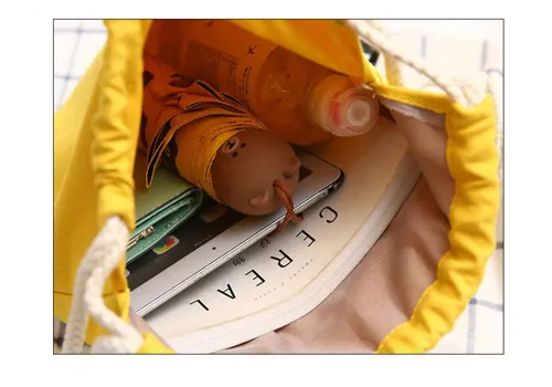 FBS400001 Canvas Double Shoulder Bag