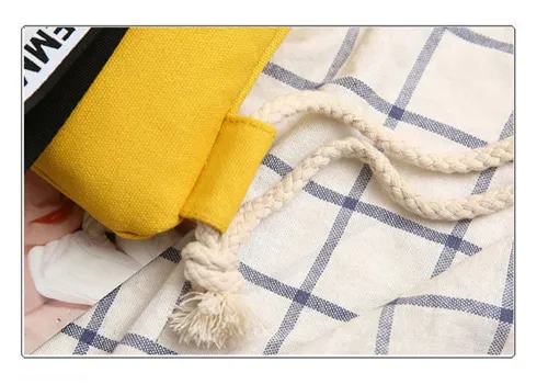 FBS400001 Canvas Double Shoulder Bag