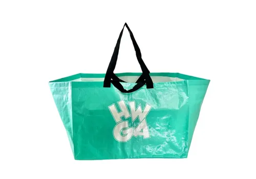 Custom Logo PP Woven Eco Large Capacity Portable Shopping Tote