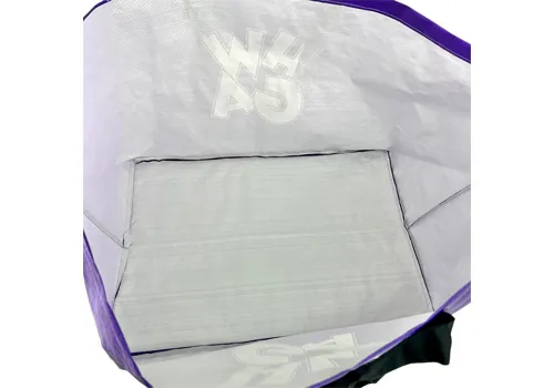 Custom Logo PP Woven Eco Large Capacity Portable Shopping Tote