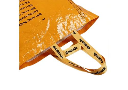 Large Eco Durable Wholesale Custom Waterproof PP Woven Shopping Bag