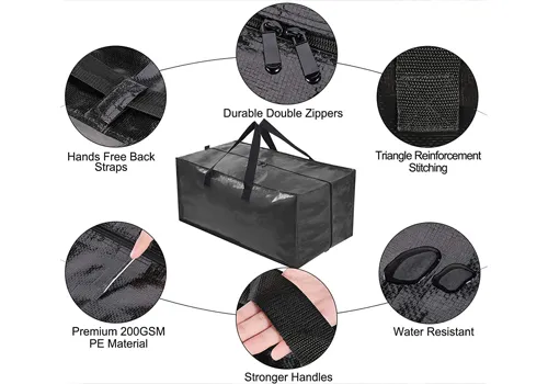 Oversize pp woven bag moving bag