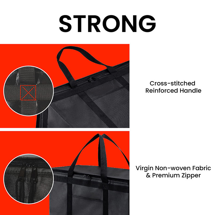 Custom Foldable Non-woven Thermal Food Bag