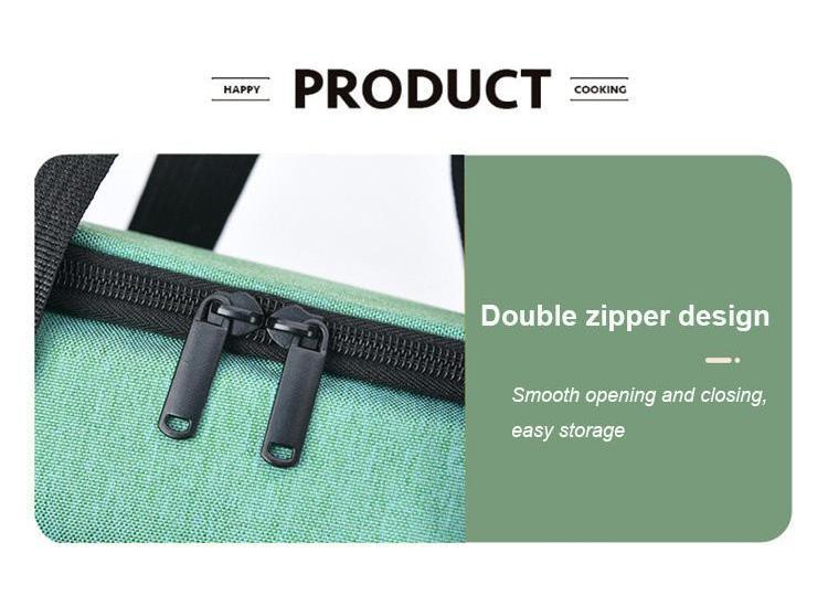 Front Pocket Unisex Shoulder Lunch Bag