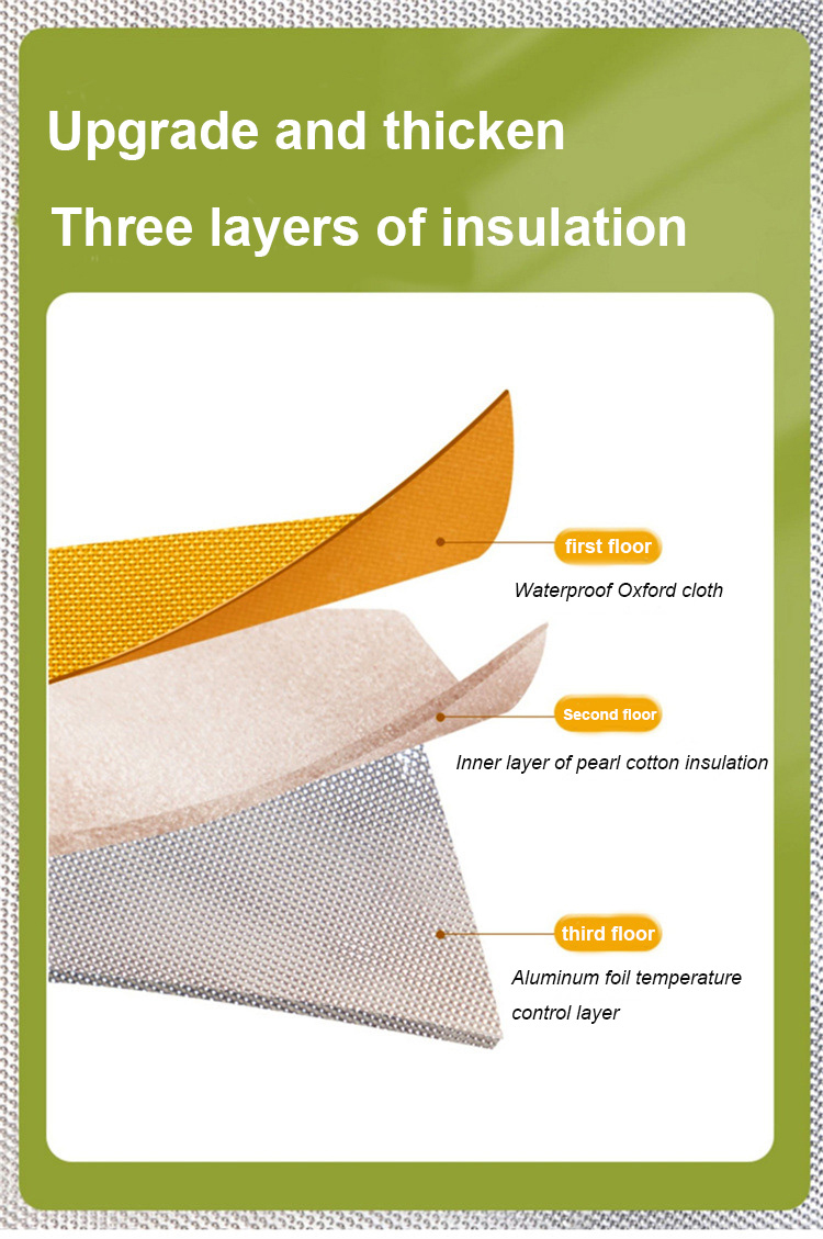 Front Pocket Unisex Shoulder Lunch Bag