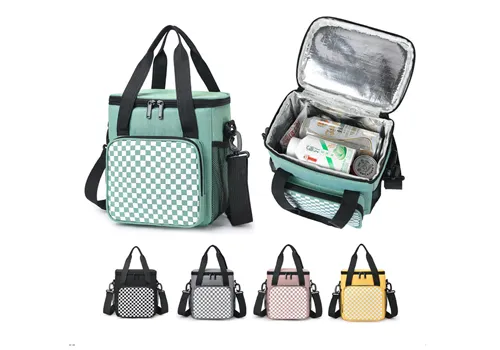 Front Pocket Unisex Shoulder Lunch Bag