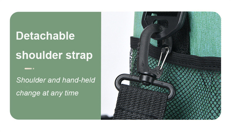 Front Pocket Unisex Shoulder Lunch Bag