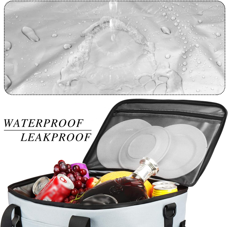 Product Details of Leakproof Large Portable Cooler Bag with Opener