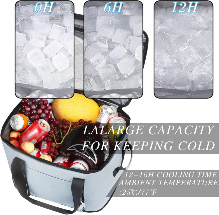 Product Details of Leakproof Large Portable Cooler Bag with Opener