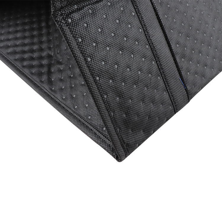 Eco Foldable Zipper Non-woven Thermal Bag