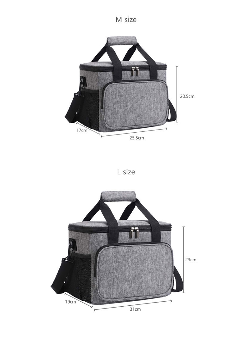 Portable Leakproof Reusable Custom Thermal Cooler Bag