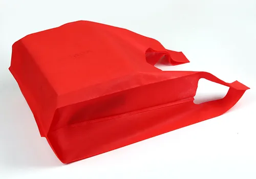 custom eco biodegradable non woven t shirt portable shopping tote china