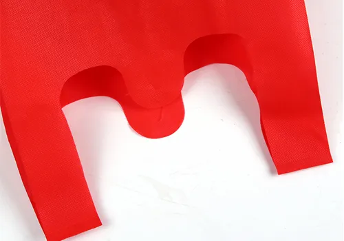 custom eco biodegradable non woven t shirt portable shopping tote manufacturer