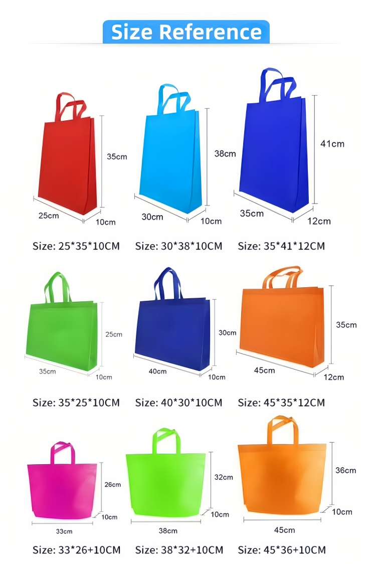 Eco Reusable Non-woven Bag High Quality Custom Foldable Tote Wholesale