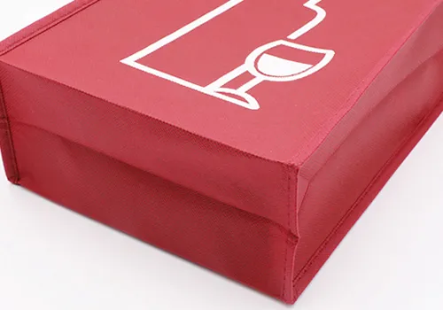 factory wholesale nonwoven wine bag custom single bottle foldable tote suppliers