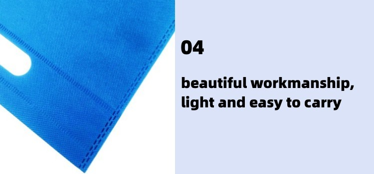 PP Non Woven D Cut Tote Custom Logo Recyclable Shopping Carry Bag Company