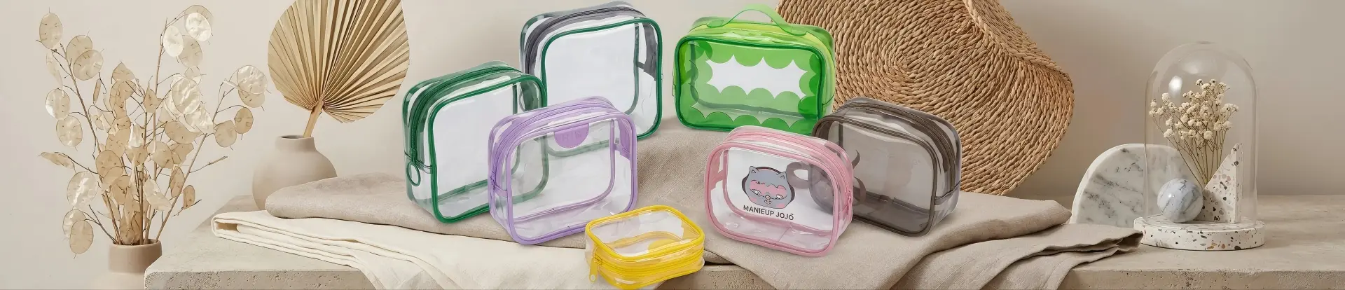 PVC Clear Cosmetic Bags